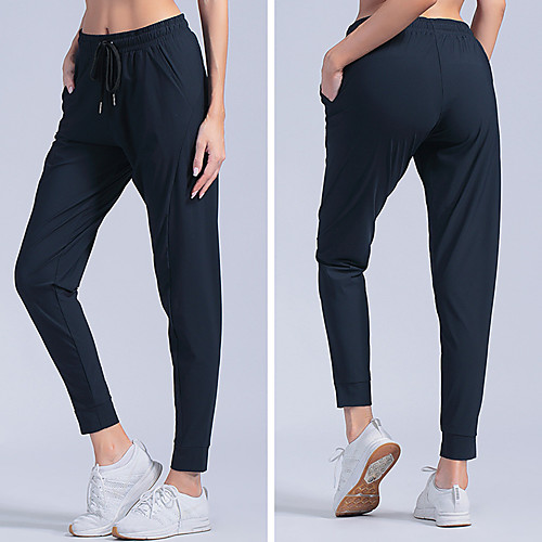 Women's Joggers Jogger Pants Athletic Bottoms Side Pockets Drawstring Nylon Spandex Winter Fitness Gym Workout Running Jogging Training Breathable Quick Dry Moisture Wicking Sport Solid Colored Black
Women's Joggers Jogger Pants Athletic Bottoms Side Pockets Drawstring Nylon Spandex Winter Fitness Gym Workout Running Jogging Training Breathable Quick Dry Moisture Wicking Sport Solid Colored Black