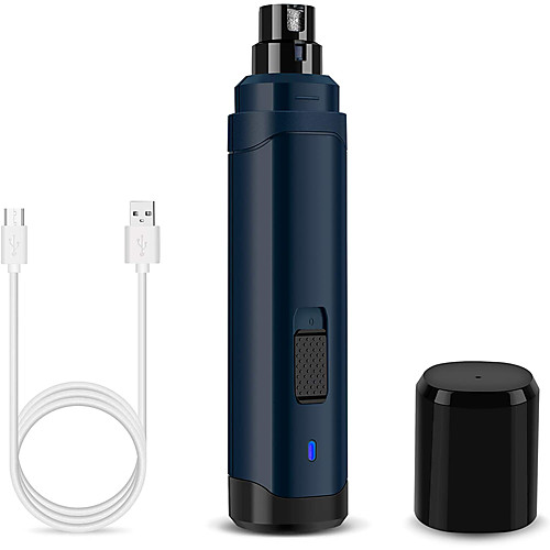 Dog Pets Nail Grinder Nail Trimmer ABSPC Nail Clipper Portable Electronic / Electric Easy to Use Pet Grooming Supplies Dark Blue
Dog Pets Nail Grinder Nail Trimmer ABSPC Nail Clipper Portable Electronic / Electric Easy to Use Pet Grooming Supplies Dark Blue
