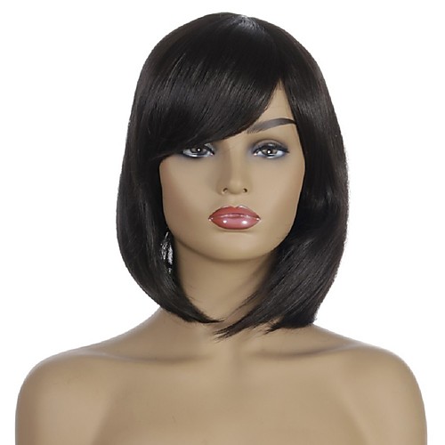 Synthetic Wig Natural Straight Side Part Wig Short Black / Brown Synthetic Hair Women's Party Fashion Comfy Black Brown
Synthetic Wig Natural Straight Side Part Wig Short Black / Brown Synthetic Hair Women's Party Fashion Comfy Black Brown