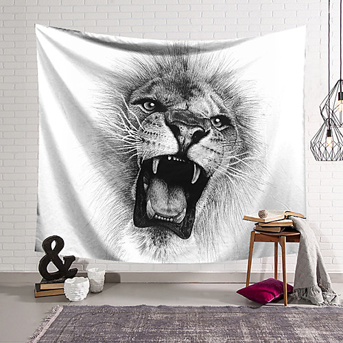 Wall Tapestry Art Decor Blanket Curtain Hanging Home Bedroom Living Room Decoration and Animal and Black and White
Wall Tapestry Art Decor Blanket Curtain Hanging Home Bedroom Living Room Decoration and Animal and Black and White