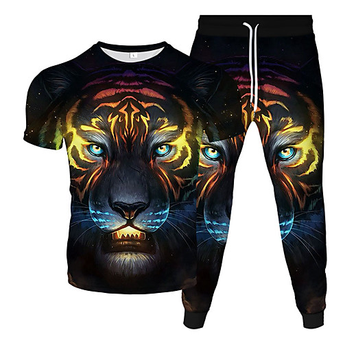 Men's Women's 2 Piece Tracksuit Sweatsuit Street Casual Short Sleeve 2pcs Breathable Moisture Wicking Soft Gym Workout Running Jogging Training Exercise Sportswear Normal Outfit Set Clothing Suit
Men's Women's 2 Piece Tracksuit Sweatsuit Street Casual Short Sleeve 2pcs Breathable Moisture Wicking Soft Gym Workout Running Jogging Training Exercise Sportswear Normal Outfit Set Clothing Suit