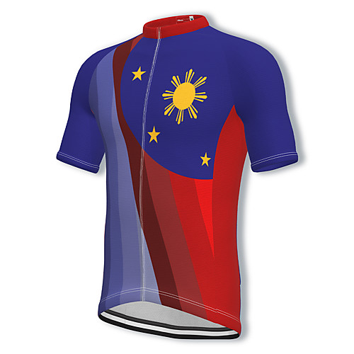 21Grams Men's Short Sleeve Cycling Jersey Spandex Dark Blue Bike Top Mountain Bike MTB Road Bike Cycling Breathable Quick Dry Sports Clothing Apparel / Athleisure
21Grams Men's Short Sleeve Cycling Jersey Spandex Dark Blue Bike Top Mountain Bike MTB Road Bike Cycling Breathable Quick Dry Sports Clothing Apparel / Athleisure