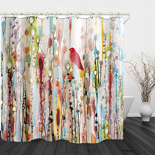 Watercolor flowers and Birds Print Waterproof Fabric Shower Curtain for Bathroom Home Decor Covered Bathtub Curtains Liner Includes with Hooks
Watercolor flowers and Birds Print Waterproof Fabric Shower Curtain for Bathroom Home Decor Covered Bathtub Curtains Liner Includes with Hooks