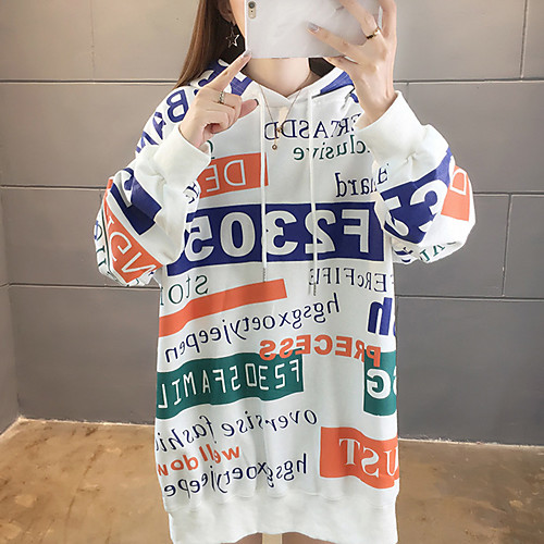 Women's Hoodie Pullover Oversized Hoodie Letter Printed Sport Athleisure Hoodie Top Long Sleeve Breathable Soft Comfortable Everyday Use Street Casual Daily Outdoor
Women's Hoodie Pullover Oversized Hoodie Letter Printed Sport Athleisure Hoodie Top Long Sleeve Breathable Soft Comfortable Everyday Use Street Casual Daily Outdoor