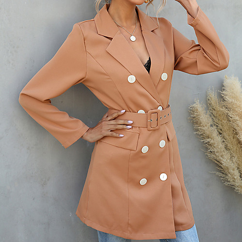Women's Solid Colored Patchwork Streetwear Spring & Fall Jacket Regular Going out Long Sleeve Polyster Coat Tops White
Women's Solid Colored Patchwork Streetwear Spring & Fall Jacket Regular Going out Long Sleeve Polyster Coat Tops White