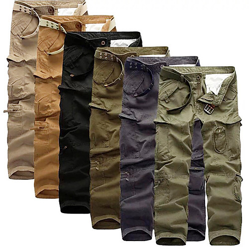 Men's Hiking Pants Trousers Hiking Cargo Pants Solid Color Winter Outdoor Breathable Soft Multi-Pockets Wear Resistance Cotton Pants / Trousers Dark Grey Black Yellow Army Green Khaki Hunting Fishing
Men's Hiking Pants Trousers Hiking Cargo Pants Solid Color Winter Outdoor Breathable Soft Multi-Pockets Wear Resistance Cotton Pants / Trousers Dark Grey Black Yellow Army Green Khaki Hunting Fishing