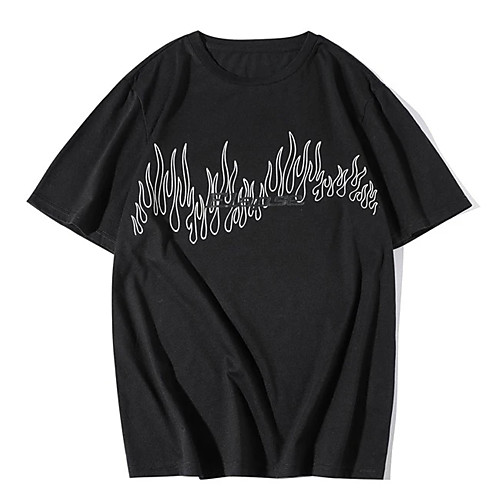Men's Unisex Tees T shirt Hot Stamping Graphic Prints Letter Plus Size Print Short Sleeve Casual Tops 100% Cotton Basic Designer Big and Tall Black
Men's Unisex Tees T shirt Hot Stamping Graphic Prints Letter Plus Size Print Short Sleeve Casual Tops 100% Cotton Basic Designer Big and Tall Black