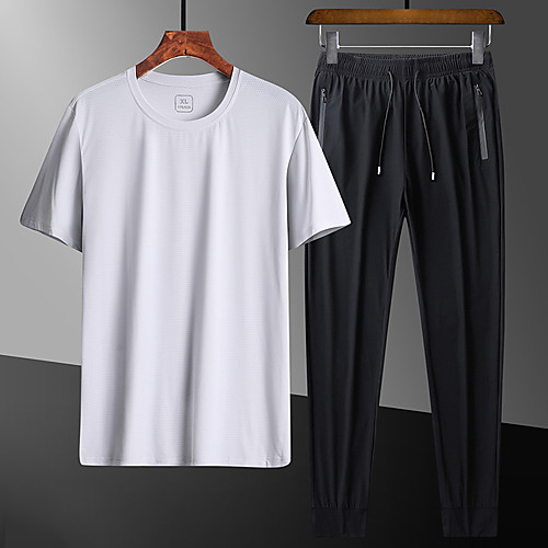 Men's 2 Piece Zipper Pocket Tracksuit Casual Athleisure 2pcs Winter Short Sleeve High Waist Nylon Thermal Warm Moisture Wicking Breathable Fitness Gym Workout Running Jogging Training Sportswear
Men's 2 Piece Zipper Pocket Tracksuit Casual Athleisure 2pcs Winter Short Sleeve High Waist Nylon Thermal Warm Moisture Wicking Breathable Fitness Gym Workout Running Jogging Training Sportswear