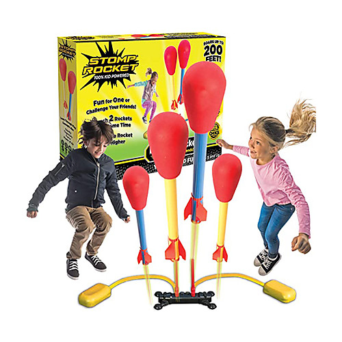 Activity Toy Jump Rocket Launchers Outdoor Toys 7 pcs with Launcher and Foam Rockets Kid's Adults' Gift Party Favor Summer Outdoor Toys
Activity Toy Jump Rocket Launchers Outdoor Toys 7 pcs with Launcher and Foam Rockets Kid's Adults' Gift Party Favor Summer Outdoor Toys