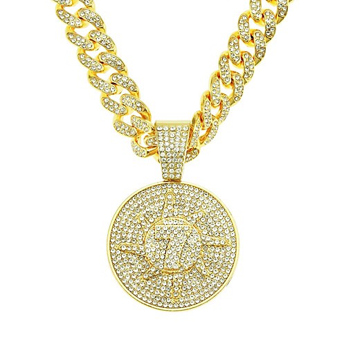 Men's Long Necklace Cuban Link Trendy Alloy Gold 55 cm Necklace Jewelry 1pc For Street
Men's Long Necklace Cuban Link Trendy Alloy Gold 55 cm Necklace Jewelry 1pc For Street