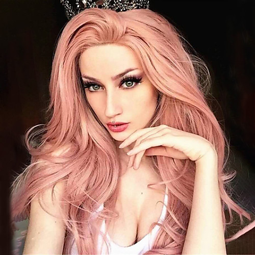 Synthetic Wig Curly Middle Part Wig Medium Length PinkRed Synthetic Hair Women's Fashion Comfy Fluffy Pink
Synthetic Wig Curly Middle Part Wig Medium Length PinkRed Synthetic Hair Women's Fashion Comfy Fluffy Pink
