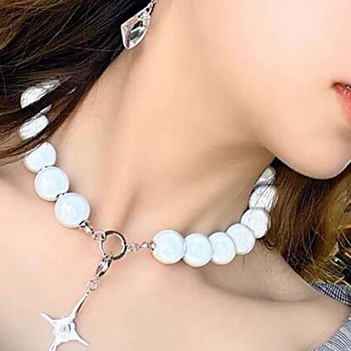 Women's Choker Necklace Modern Imitation Pearl White 36 cm Necklace Jewelry 1pc For Birthday Party Festival 
Women's Choker Necklace Modern Imitation Pearl White 36 cm Necklace Jewelry 1pc For Birthday Party Festival