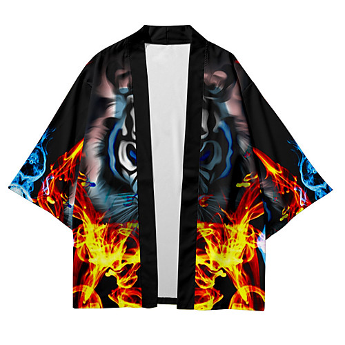 Men's Shirt 3D Print Tiger Animal 3D Print Short Sleeve Daily Tops Casual Fashion Red
Men's Shirt 3D Print Tiger Animal 3D Print Short Sleeve Daily Tops Casual Fashion Red