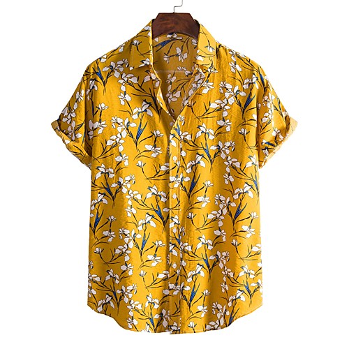 Men's Shirt Other Prints Letter Animal collared shirts Print Short Sleeve Daily Tops Beach Boho Yellow
Men's Shirt Other Prints Letter Animal collared shirts Print Short Sleeve Daily Tops Beach Boho Yellow
