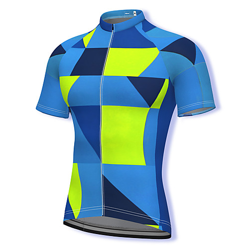 21Grams Men's Short Sleeve Cycling Jersey Spandex Blue Bike Top Mountain Bike MTB Road Bike Cycling Breathable Quick Dry Sports Clothing Apparel / Athleisure
21Grams Men's Short Sleeve Cycling Jersey Spandex Blue Bike Top Mountain Bike MTB Road Bike Cycling Breathable Quick Dry Sports Clothing Apparel / Athleisure