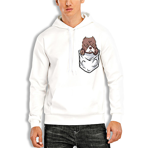 Men's Pullover Hoodie Sweatshirt Graphic Prints Animal Print Daily Sports 3D Print 3D Print Casual Hoodies Sweatshirts White
Men's Pullover Hoodie Sweatshirt Graphic Prints Animal Print Daily Sports 3D Print 3D Print Casual Hoodies Sweatshirts White