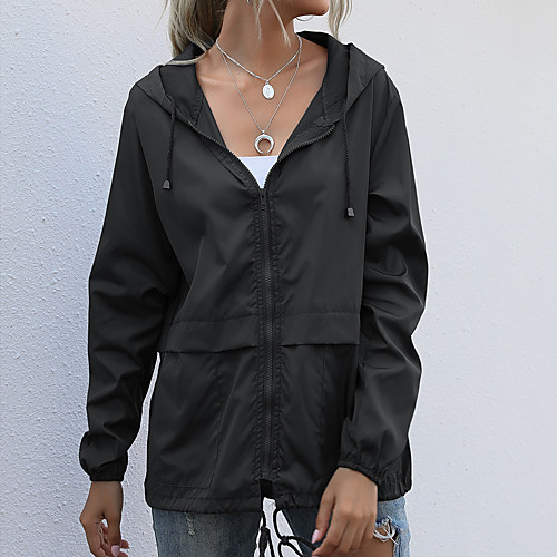 Women's Rain Poncho Hiking Raincoat Waterproof Hiking Jacket Outdoor Solid Color Waterproof Lightweight Windproof Breathable Hoodie Poncho Top Full Length Visible Zipper Fishing Climbing Camping
Women's Rain Poncho Hiking Raincoat Waterproof Hiking Jacket Outdoor Solid Color Waterproof Lightweight Windproof Breathable Hoodie Poncho Top Full Length Visible Zipper Fishing Climbing Camping