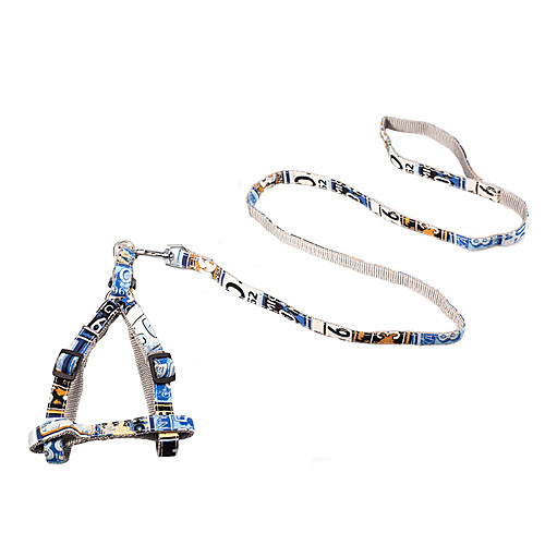 Dog Cat Harness Training Leash Harness Leash Set Adjustable Breathable Escape Proof Outdoor Walking Geometry Nylon Small Dog Black Yellow Red Blue
Dog Cat Harness Training Leash Harness Leash Set Adjustable Breathable Escape Proof Outdoor Walking Geometry Nylon Small Dog Black Yellow Red Blue
