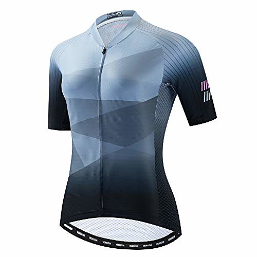 cycling jersey women bike shirt top pro team summer short sleeve mtb bicycle clothing pockets grey size m
cycling jersey women bike shirt top pro team summer short sleeve mtb bicycle clothing pockets grey size m
