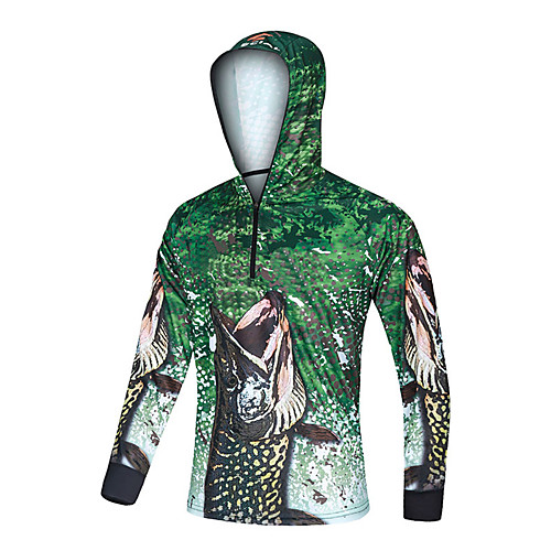 Women's Men's Hoodie Jacket Skin Coat Outdoor UV Sun Protection UPF50 Quick Dry Lightweight Jacket Spring Summer Athleisure Fishing Outdoor Green / Long Sleeve / Stretchy / Breathable
Women's Men's Hoodie Jacket Skin Coat Outdoor UV Sun Protection UPF50 Quick Dry Lightweight Jacket Spring Summer Athleisure Fishing Outdoor Green / Long Sleeve / Stretchy / Breathable