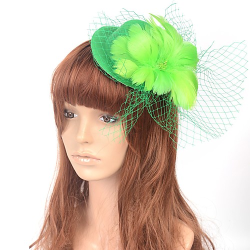 1920s Retro Net Fascinators with Feather 1 Piece Special Occasion / Party / Evening Headpiece
1920s Retro Net Fascinators with Feather 1 Piece Special Occasion / Party / Evening Headpiece