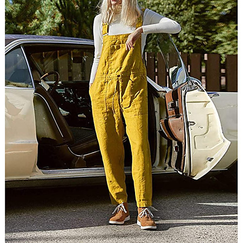 2020 european and american foreign trade new large size cotton and linen bib pants with pockets to adjust the jumpsuit, hot spot in stock
2020 european and american foreign trade new large size cotton and linen bib pants with pockets to adjust the jumpsuit, hot spot in stock