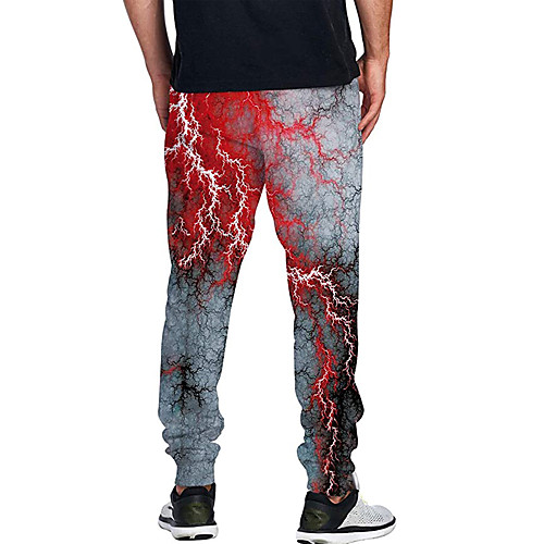Men's Casual Athleisure Daily Sports Jogger Pants Sweatpants Pants 3D Print Full Length Drawstring Pocket 3D Print Rainbow
Men's Casual Athleisure Daily Sports Jogger Pants Sweatpants Pants 3D Print Full Length Drawstring Pocket 3D Print Rainbow