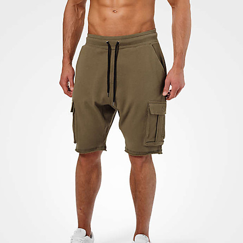 Men's Running Shorts Athletic Shorts Bottoms Cotton Fitness Gym Workout Marathon Running Jogging Breathable Quick Dry Moisture Wicking Sport Solid Colored Black Army Green Camouflage / Micro-elastic
Men's Running Shorts Athletic Shorts Bottoms Cotton Fitness Gym Workout Marathon Running Jogging Breathable Quick Dry Moisture Wicking Sport Solid Colored Black Army Green Camouflage / Micro-elastic