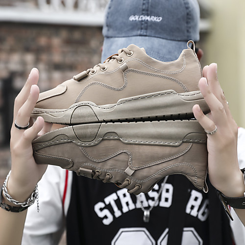 Men's Sneakers Sporty Casual Daily Outdoor Walking Shoes Elastic Fabric Breathable Non-slipping Wear Proof Khaki Gray Spring Summer
Men's Sneakers Sporty Casual Daily Outdoor Walking Shoes Elastic Fabric Breathable Non-slipping Wear Proof Khaki Gray Spring Summer