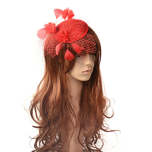 Elegant Retro Tulle Fascinators with Hollow-out / Trim 1 Piece Special Occasion / Party / Evening Headpiece
Elegant Retro Tulle Fascinators with Hollow-out / Trim 1 Piece Special Occasion / Party / Evening Headpiece