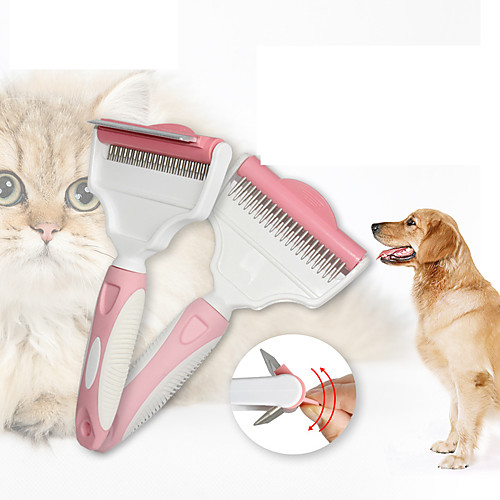 Dog Cat Grooming Pet Grooming Brush 2 Sided Undercoat Rake Plastic Comb Dog Clean Supply Pet Hair Remover Easy to Use Removing Matted Tangled Pet Grooming Supplies Pink
Dog Cat Grooming Pet Grooming Brush 2 Sided Undercoat Rake Plastic Comb Dog Clean Supply Pet Hair Remover Easy to Use Removing Matted Tangled Pet Grooming Supplies Pink