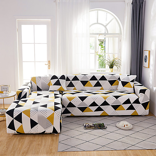 Sofa Cover The Geometric Black White Triangle Print Dustproof Stretch Super Soft Fabric (You will Get 1 Throw Pillow Case as free Gift)
Sofa Cover The Geometric Black White Triangle Print Dustproof Stretch Super Soft Fabric (You will Get 1 Throw Pillow Case as free Gift)
