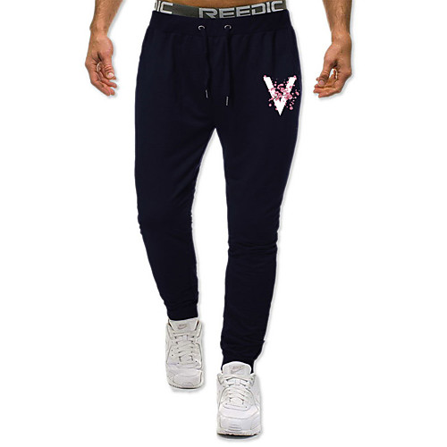 Men's Casual / Sporty Sweatpants Outdoor Sports Daily Sports Pants Pants Letter Full Length Drawstring Pocket Print Black Light gray Dark Gray Navy Blue
Men's Casual / Sporty Sweatpants Outdoor Sports Daily Sports Pants Pants Letter Full Length Drawstring Pocket Print Black Light gray Dark Gray Navy Blue
