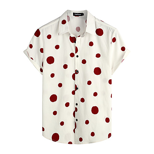 Men's Shirt Floral Short Sleeve Daily Tops 100% Cotton Basic Boho Red / White
Men's Shirt Floral Short Sleeve Daily Tops 100% Cotton Basic Boho Red / White