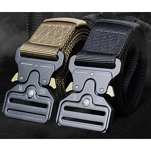 Men's Military Tactical Belt Breathable Wearable Quick Release for Solid Colored Nylon Canvas Autumn / Fall Spring Summer
Men's Military Tactical Belt Breathable Wearable Quick Release for Solid Colored Nylon Canvas Autumn / Fall Spring Summer
