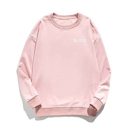 Women's Pullover Sweatshirt Letter Print Daily Other Prints Basic Hoodies Sweatshirts White Blue Blushing Pink
Women's Pullover Sweatshirt Letter Print Daily Other Prints Basic Hoodies Sweatshirts White Blue Blushing Pink