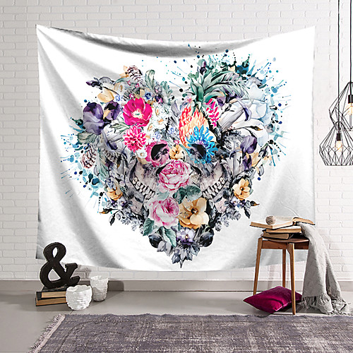 Wall Tapestry Art Decor Blanket Curtain Hanging Home Bedroom Living Room Decoration Polyester Skull Rose
Wall Tapestry Art Decor Blanket Curtain Hanging Home Bedroom Living Room Decoration Polyester Skull Rose