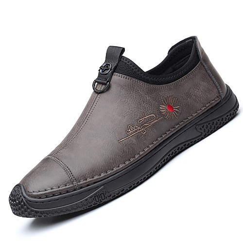 Men's Loafers & Slip-Ons Casual British Daily Walking Shoes Leather Breathable Non-slipping Wear Proof Black Gray Fall Spring
Men's Loafers & Slip-Ons Casual British Daily Walking Shoes Leather Breathable Non-slipping Wear Proof Black Gray Fall Spring