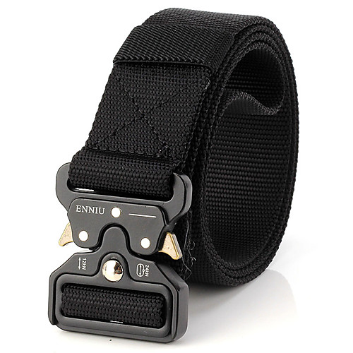 Men's Military Tactical Belt Breathable Wearable Quick Release for Solid Colored Nylon Fall Spring Summer
Men's Military Tactical Belt Breathable Wearable Quick Release for Solid Colored Nylon Fall Spring Summer