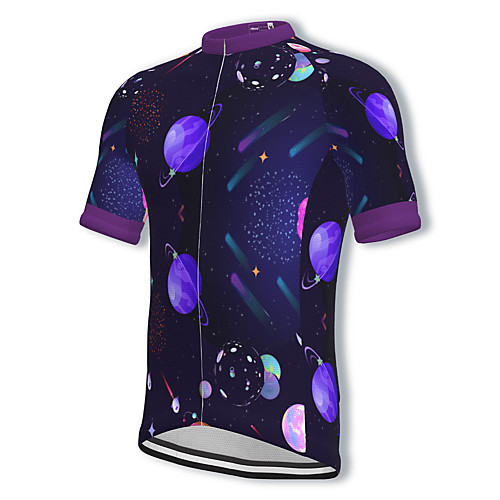 21Grams Men's Short Sleeve Cycling Jersey Spandex Dark Navy Galaxy Bike Top Mountain Bike MTB Road Bike Cycling Breathable Quick Dry Sports Clothing Apparel / Athleisure
21Grams Men's Short Sleeve Cycling Jersey Spandex Dark Navy Galaxy Bike Top Mountain Bike MTB Road Bike Cycling Breathable Quick Dry Sports Clothing Apparel / Athleisure
