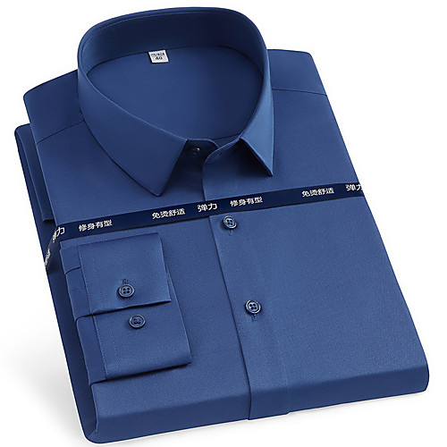 Men's Shirt Solid Colored Button-Down Long Sleeve Casual Tops Business Simple White Black Blue
Men's Shirt Solid Colored Button-Down Long Sleeve Casual Tops Business Simple White Black Blue