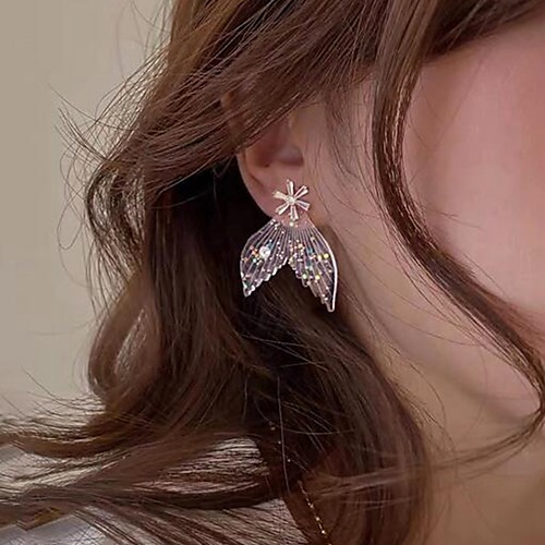 Women's Stud Earrings Mermaid Cute Earrings Jewelry White For Date Festival 1 Pair
Women's Stud Earrings Mermaid Cute Earrings Jewelry White For Date Festival 1 Pair