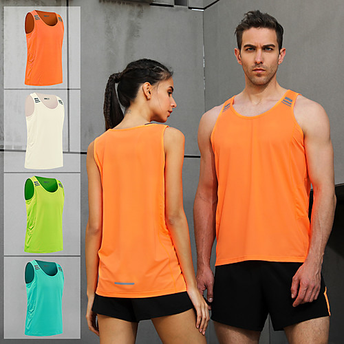 Women's Men's Sleeveless Running Tank Top Tee Tshirt Top Athletic Athleisure Summer Moisture Wicking Quick Dry Breathable Yoga Fitness Gym Workout Running Jogging Sportswear Solid Colored Normal
Women's Men's Sleeveless Running Tank Top Tee Tshirt Top Athletic Athleisure Summer Moisture Wicking Quick Dry Breathable Yoga Fitness Gym Workout Running Jogging Sportswear Solid Colored Normal