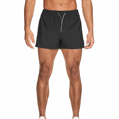 Men's Running Shorts Athletic Shorts Bottoms with Phone Pocket Drawstring Fitness Gym Workout Marathon Running Jogging Breathable Quick Dry Moisture Wicking Sport Solid Colored Black / Micro-elastic
Men's Running Shorts Athletic Shorts Bottoms with Phone Pocket Drawstring Fitness Gym Workout Marathon Running Jogging Breathable Quick Dry Moisture Wicking Sport Solid Colored Black / Micro-elastic