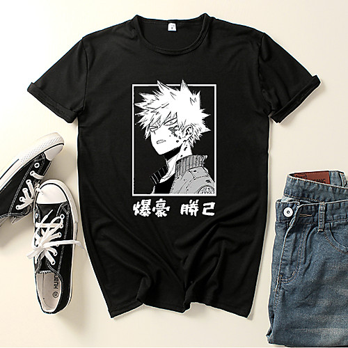 Inspired by My Hero Academia / Boku No Hero Midoriya Izuku Cosplay Costume T-shirt Microfiber Graphic Prints Printing T-shirt For Men's / Women's
Inspired by My Hero Academia / Boku No Hero Midoriya Izuku Cosplay Costume T-shirt Microfiber Graphic Prints Printing T-shirt For Men's / Women's