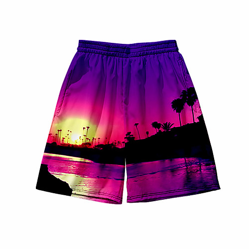 Men's 3D Print Shorts Daily Holiday Shorts Pants Graphic Graphic Prints Short Sporty Print Purple
Men's 3D Print Shorts Daily Holiday Shorts Pants Graphic Graphic Prints Short Sporty Print Purple