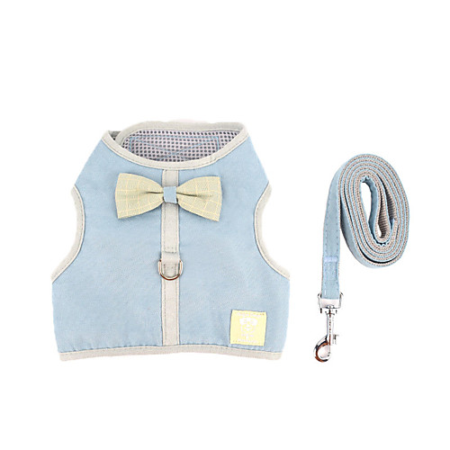 Dog Cat Harness Training Leash Harness Leash Set Adjustable Escape Proof Outdoor Walking Bowknot Nylon Small Dog Blue Pink Gray Coffee
Dog Cat Harness Training Leash Harness Leash Set Adjustable Escape Proof Outdoor Walking Bowknot Nylon Small Dog Blue Pink Gray Coffee