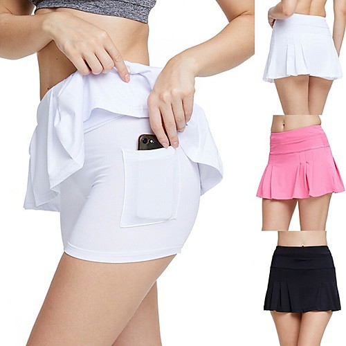 Women's Athletic Skort Running Skirt Athletic Shorts Bottoms 2 in 1 with Phone Pocket Liner Spandex Fitness Gym Workout Running Jogging Exercise Breathable Quick Dry Moisture Wicking Sport Solid
Women's Athletic Skort Running Skirt Athletic Shorts Bottoms 2 in 1 with Phone Pocket Liner Spandex Fitness Gym Workout Running Jogging Exercise Breathable Quick Dry Moisture Wicking Sport Solid