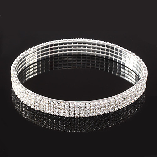 Women's Crystal Bracelet Tennis Chain Lucky Stylish Silver Bracelet Jewelry Silver For Gift Festival
Women's Crystal Bracelet Tennis Chain Lucky Stylish Silver Bracelet Jewelry Silver For Gift Festival
