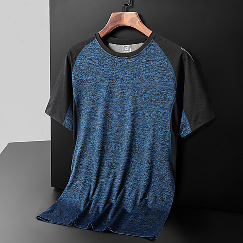Men's Short Sleeve Running Shirt Tee Tshirt Top Athletic Athleisure Summer Moisture Wicking Quick Dry Breathable Gym Workout Running Active Training Jogging Exercise Sportswear Dark Grey Black
Men's Short Sleeve Running Shirt Tee Tshirt Top Athletic Athleisure Summer Moisture Wicking Quick Dry Breathable Gym Workout Running Active Training Jogging Exercise Sportswear Dark Grey Black